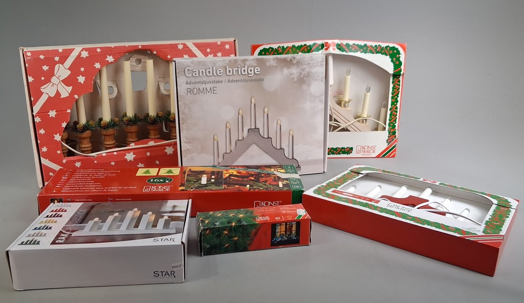 Diverse Jul belysning.