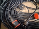 Diverse strömkabel. 25m & 10m.