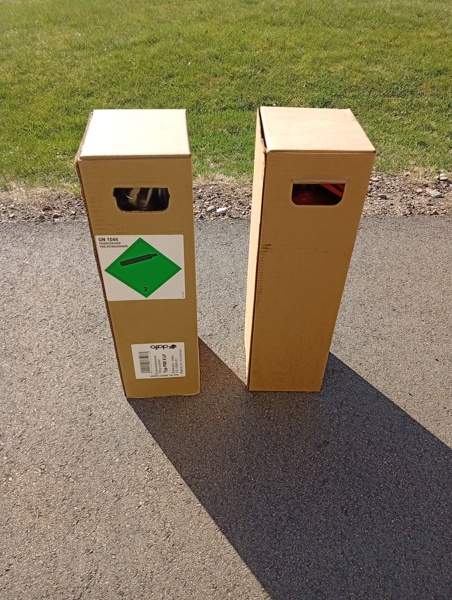 2 Nya Brandsläckare 6Kg pulver.