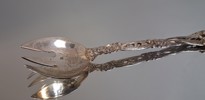 Salladsbestick. Silver, Charles Harrold & Co Birmingham, 48,8gram.