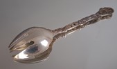 Salladsbestick. Silver, Charles Harrold & Co Birmingham, 48,8gram.