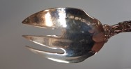Salladsbestick. Silver, Charles Harrold & Co Birmingham, 48,8gram.