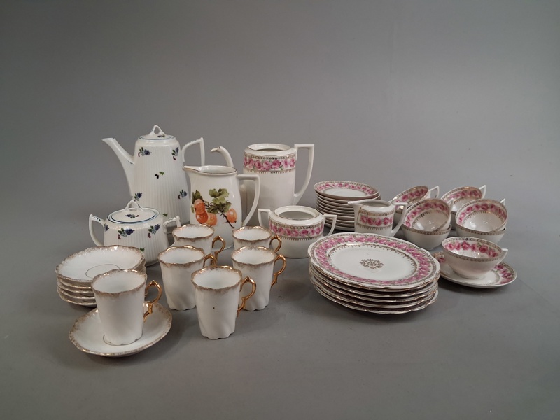 Diverse porslin Bl.a Victoria Tjeckoslovakien.