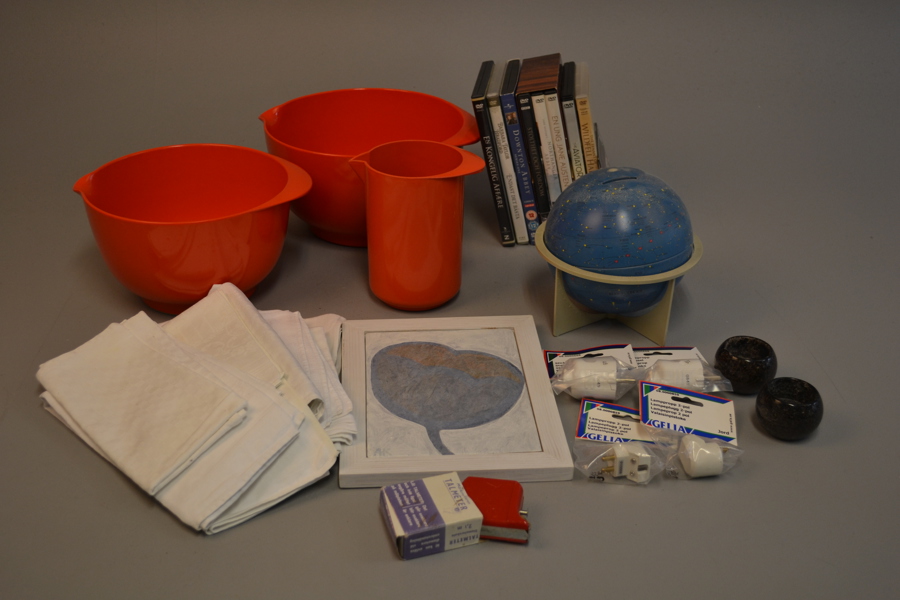 Diverse. Bl.a Rosti Mepal m.m.