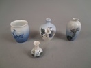 Diverse mindre vaser. Bing & Gröndal, Royal Copenhagen.