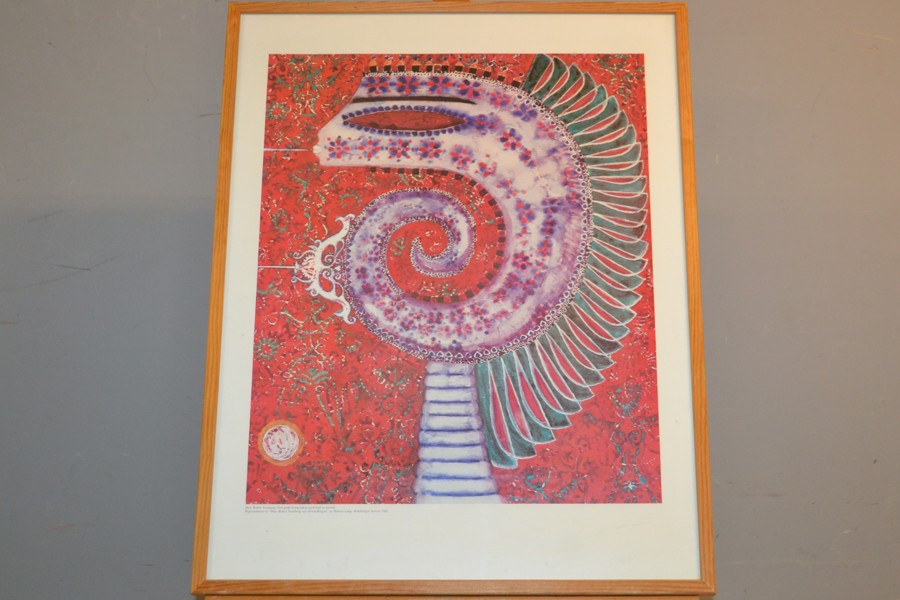 MAX WALTER SVANBERG. Reproduktion.