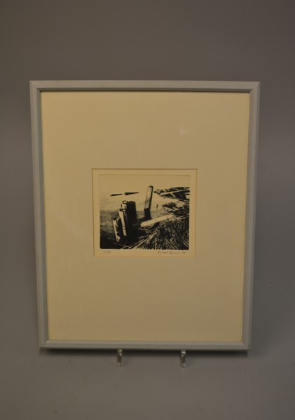 BERTIL ÅGREN (1927-2003). Torrnålsgravyr, signerad, daterad -78 & numrerad 5/30.