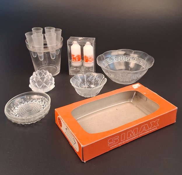 Diverse glas. Bl.a Orrefors, Muurla. mfl.