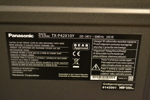 Panasonic. Plasma TV, 42 tum, TX-P42X10Y.