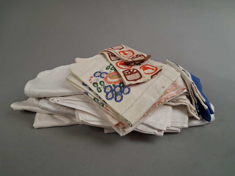 Diverse Linne dukar m.m.