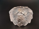 BERIT JOHANSSON. 3 Ljuslyktor. "Nimbus/Kotten" Orrefors. signerade.