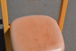 PETER OPSVIK. Ergonomisk gungstol, Stokke, Norge, skinnklädsel.
