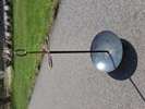 GUNNAR ANDER. Bras-set. 3 Delar, Ystad metall. Skyffel, ställ & Eldgaffel.