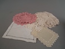 Diverse textil dukar m.m.