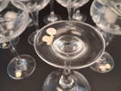 12 Champagneglas. SKLO Bohemia, Tjeckien.
