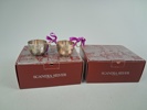 8 Underlägg/coasters, Scandia guld & 4 punchbägare, Scandia silver.