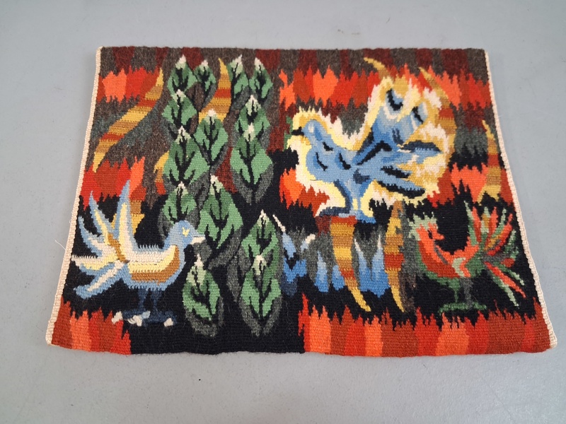 Flamskvävnad, Flamsk, Bonad, Flamskvävd.