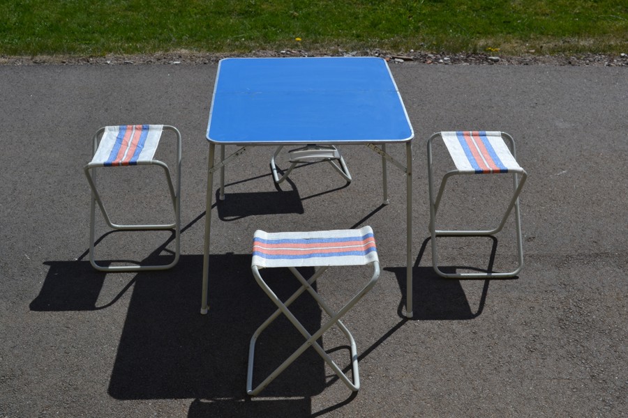 Campingset. 5 Delar, Origo, 1900-talets mitt.