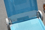 2 Solstolar på hjul, hopfällbara.