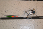2 Fiskespön med rullar RB 4000 & Exide