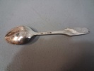 VERA FERNGREN. 12 Kaffeskedar, "Sommaräng", GAB Gense, Nysilver.