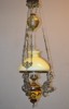Taklampa. Majolika. 1900-talet.