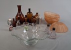 Diverse glas. Bl.a glaskupor m.m.