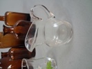 Diverse glas. Bl.a glaskupor m.m.