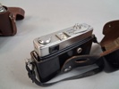 2 Analoga kameror. Minolta AL-F & AGFA Record, samt blixt sunpak GX24.