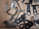 Diverse cykel delar.