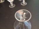 Diverse glas. Bl.a Johansfors, brinnande hjärta & Likörglas med tenn dekor.