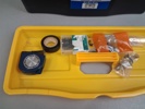 Verktygslåda. ToolBox med innehåll.