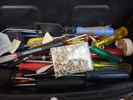 Verktygslåda. ToolBox med innehåll.