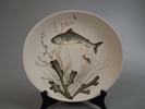JOHNSON BROS. 2 Tallrikar, "Fish", No 3 & 5.