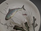 JOHNSON BROS. 2 Tallrikar, "Fish", No 3 & 5.