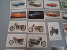 Samlarbilder. Bilar & Motorcyklar, mestadels bilar. Fabrikat Dandy, printed in Denmark.