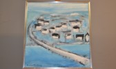 SVANTE STENBORG (1931-2007). Olja på duk, signerad.