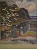 HANS "HAMPE" SVANBERG (1883-1961). Olja på duk, signerad HAMPE.