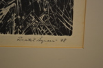 BERTIL ÅGREN (1927-2003). Torrnålsgravyr, signerad, daterad -78 & numrerad 5/30.
