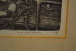 KARL-GUSTAF JÖNSSON (1928-1997). Etsning, signerad, daterad -78 & numrerad 1/15.