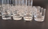 WALTER HICKMAN. Glas, "Pippi", 39 delar, mestadels graverade med Rya GK.