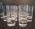 WALTER HICKMAN. Glas, "Pippi", 39 delar, mestadels graverade med Rya GK.