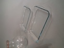 2 Ungsformar. PYREX, m.m.