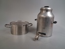 Gryta 6,5Liter & Kungsörs behållare med tappkran 10Liter.