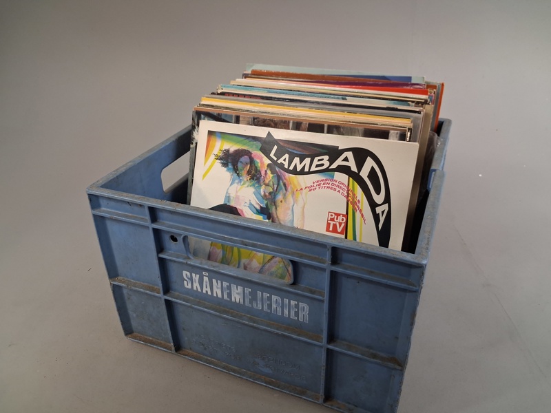 Diverse vinylskivor, Lp skivor.