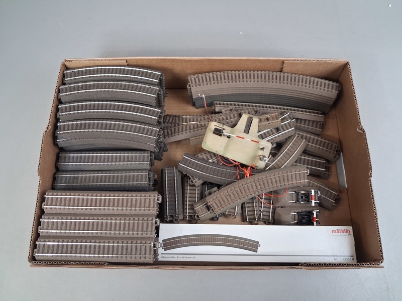 Räls/spår. Märklin, HO.