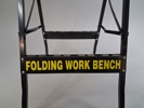 Arbetsbänk, Folding work bench.
