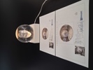 BERTIL VALLIEN. Skulptur, Unikat, "Head", Kosta Boda, signerad.