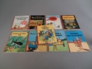 Tintins Äventyr. 9 Album & 3 Kassettband.