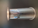 Pokal/vas, Silver, stämplad: CG Hallberg, 700 gram, graverad.